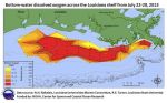 “Why This Year's Gulf of Mexico Dead Zone is Twice as Big as Last Year's” -Tom Philpott, Mother Jones, Aug 14 2013.