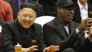 Kim Jong-un and Dennis Rodman (CBS news)